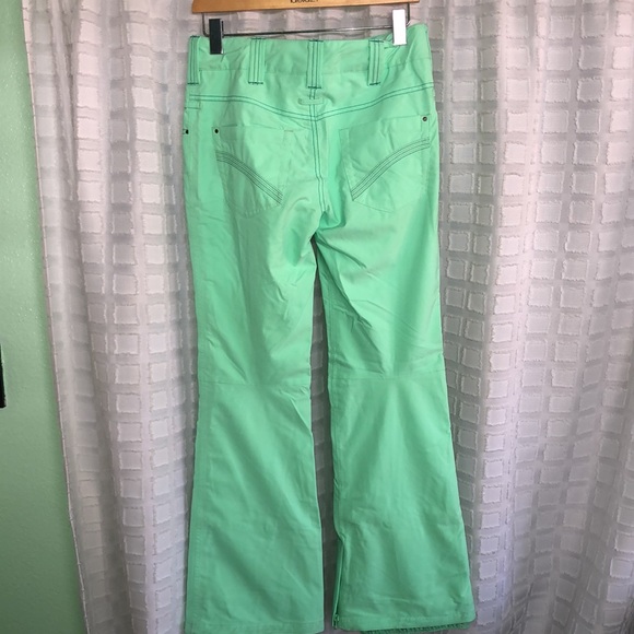 Aperture Kaleidoscope Mint 10K Stretch Snowboard Pants - Picture 12 of 12